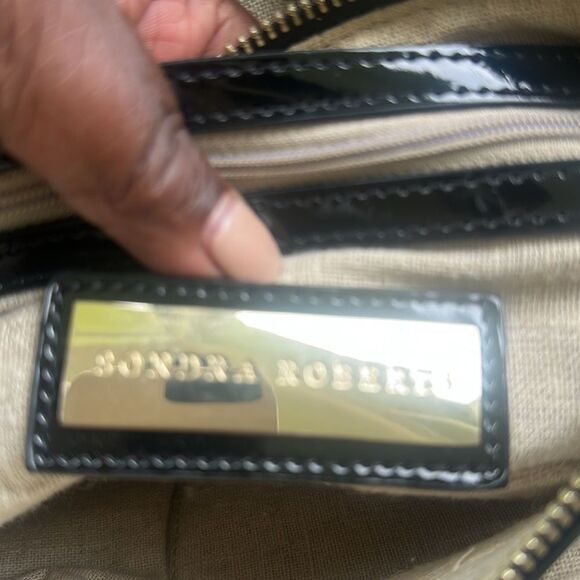 Sondra Roberts Patent Leather Tote Bag - Picture 6 of 7